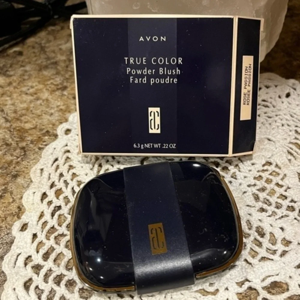 Avon True Color Powder Blush Rose Passion New